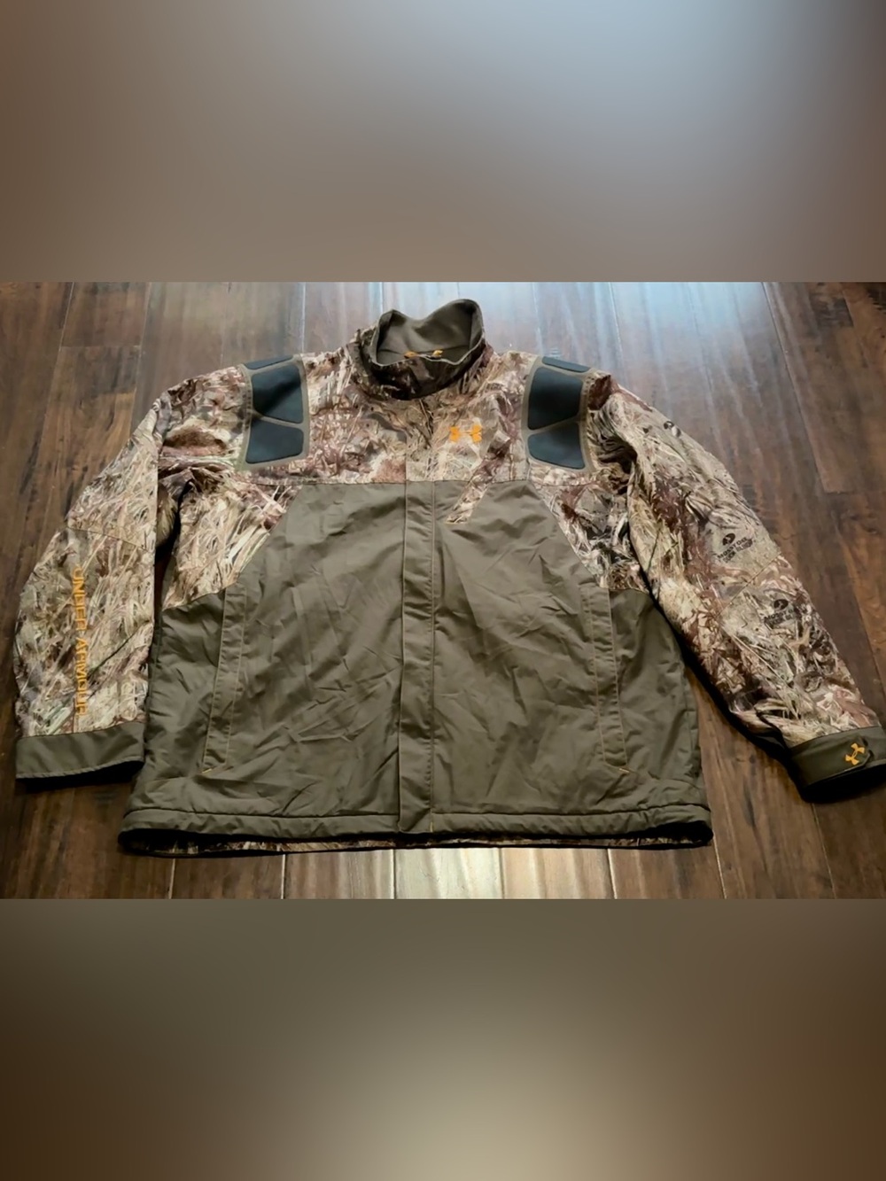 UnderArmour MossyOak Duck blind Skysweeper Hunting Jacket XXL